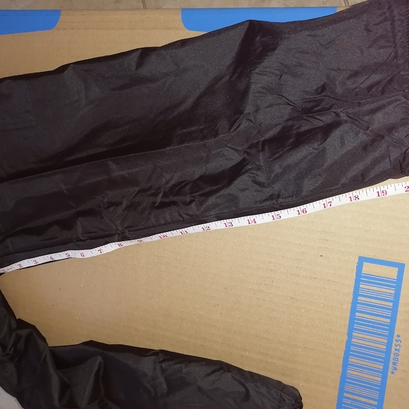 fleece lined unisex kid snow pants black - Picture 2 of 8